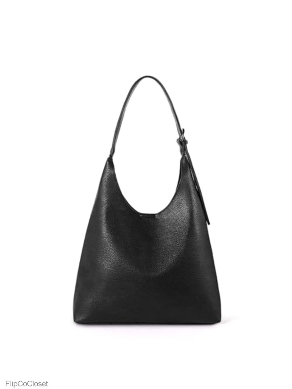 Vegan Leather Slouchy Hobo Shoulder Bag for Women Work Travel